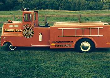 Childrens Amusement Fire Truck Train Ride Northern Virginia